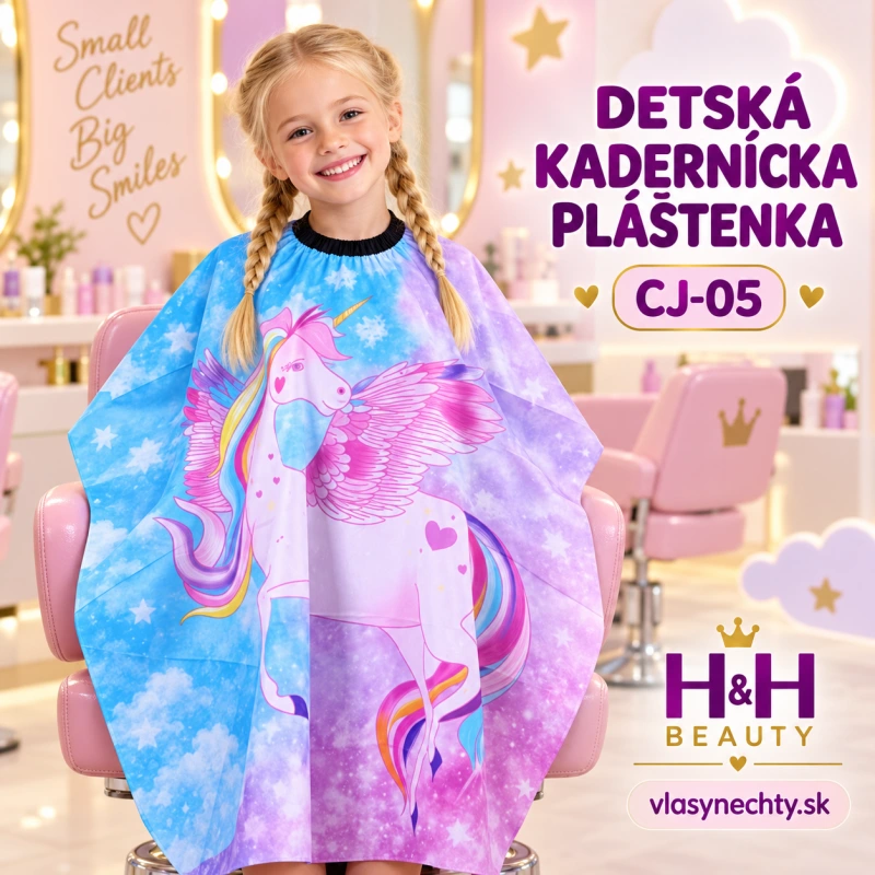 Detská kadernícka pláštenka CJ-05