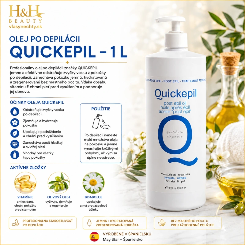 OLEJ PO DEPILACII QUICKEPIL 1000 ml