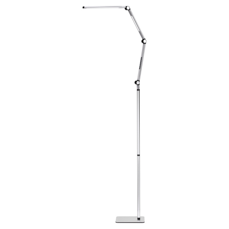 Kozmetická LED lampa Yoga so stolovým úchytom – strieborná 11
