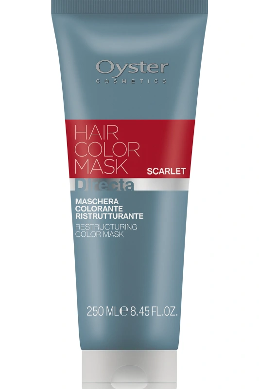 OYSTER DIRECTA REŠTRUKTURALIZAČNÁ FARBIACA MASKA Scarlet/bordová 250 ml 2