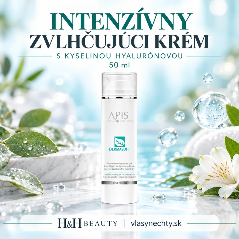 APIS INTENZÍVNY ZVLHČUJÚCI KRÉM S KYSELINOU HYALURONOVOU 50 ML