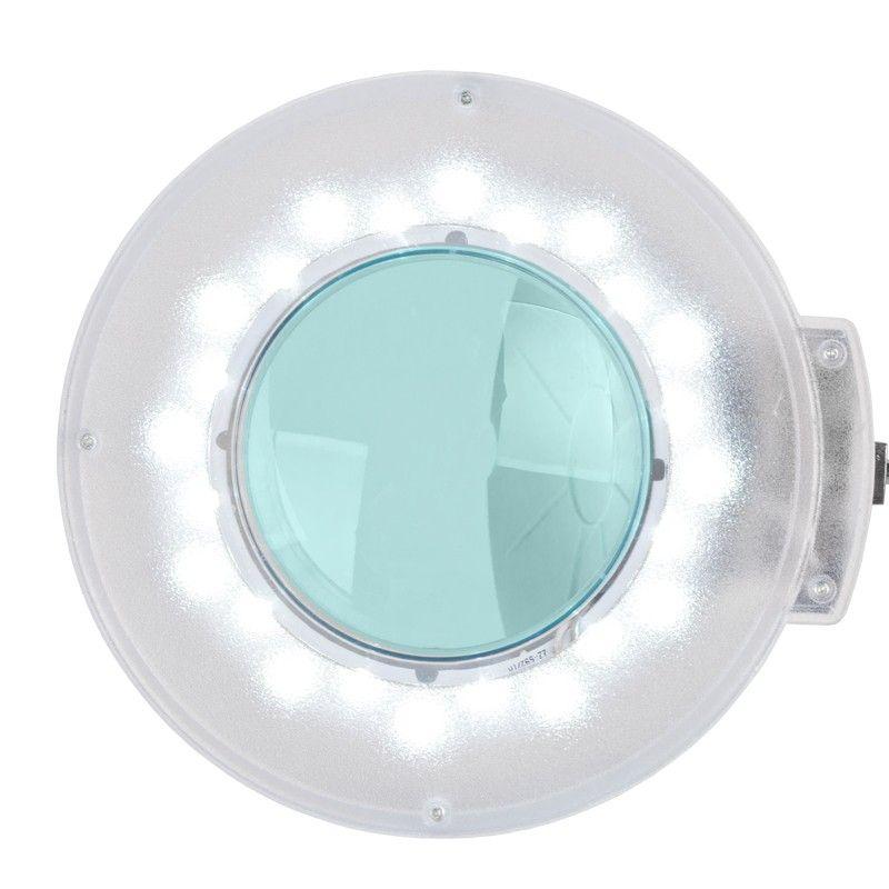 Fotel kosmetyczny 202 Basic + stolik kosmetyczny 1040 + lampa lupa led S5