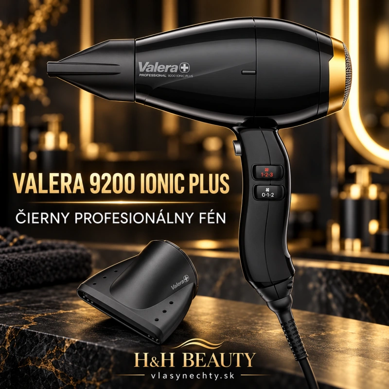 VALERA 9200 IONIC PLUS čierny sušič vlasov