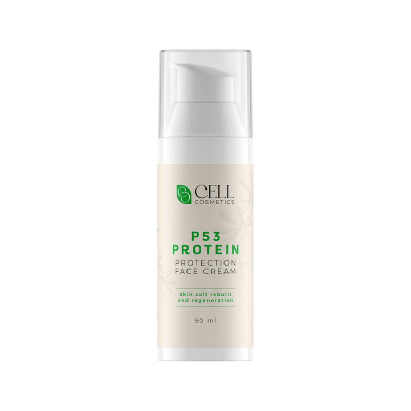 CELL COSMETICS Ochranný krém na tvár – proteín P53 – krém na tvár 50 ml 1