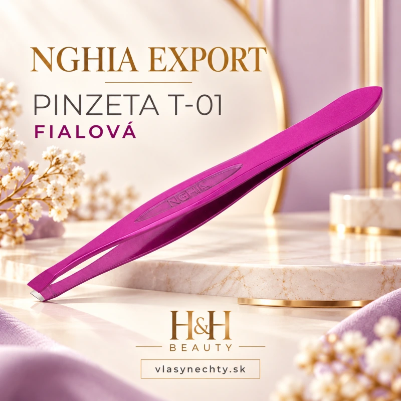 NGHIA EXPORT PINZETA T-01 fialová