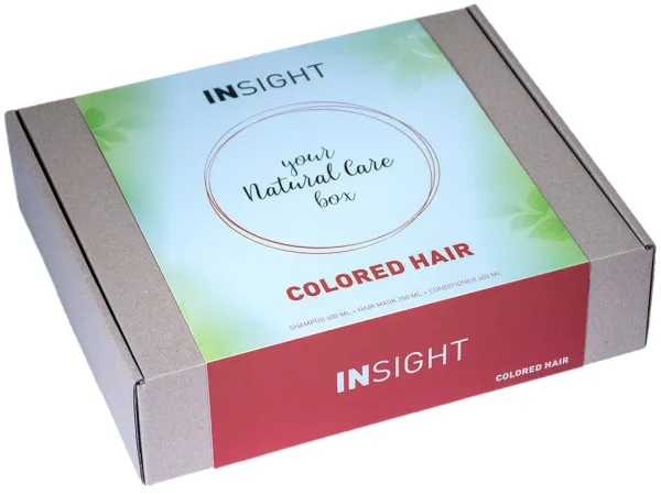 INSIGHT COLORED HAIR ŠAMPÓN 400 ML + KONDICIONÉR 400 ML + MASKA 250 ML DARČEKOVÁ SADA 1