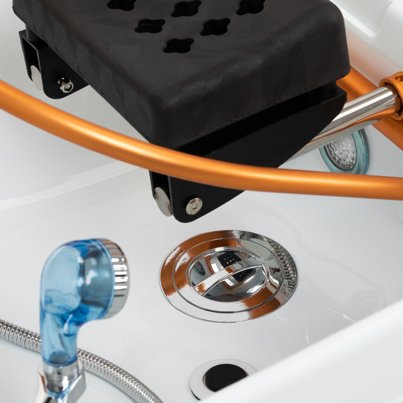 KADERNÍCKY UMÝVACÍ BOX Gabbiano Head Spa Maldives béžový 11