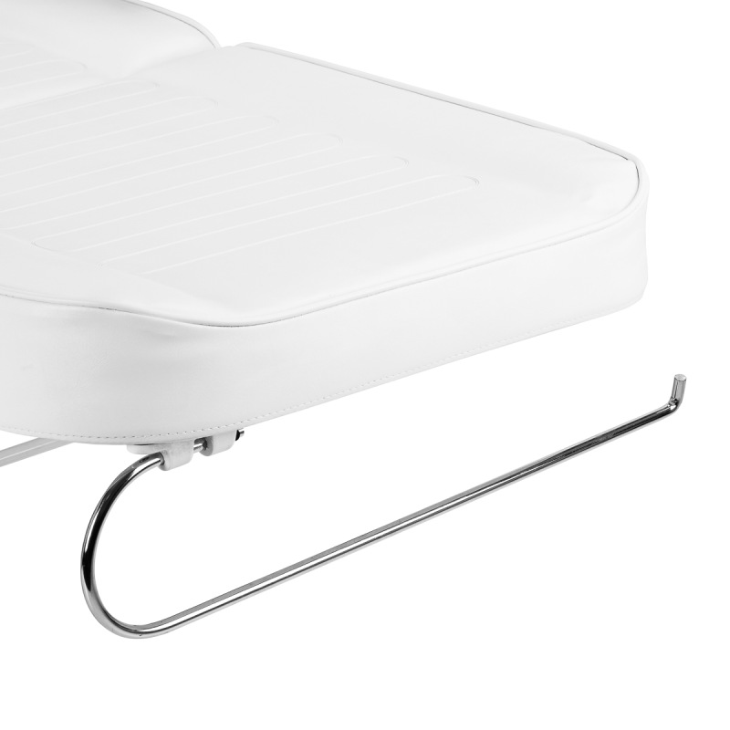 Fotel kosmetyczny hydrauliczny Sillon A 210DH z kołyską biały 12