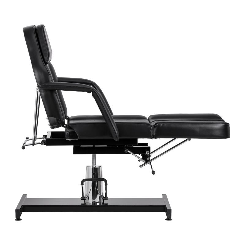 Hydraulické kozmetické kreslo na pedikúru Sillon 210 s kolískom a deliteľnou opierkou na n 3