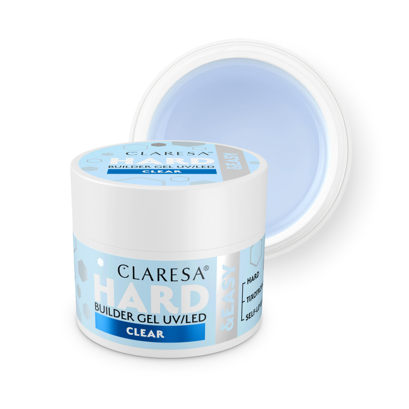 CLARESA HARD&EASY BUILDER GEL CLEAR 45 g