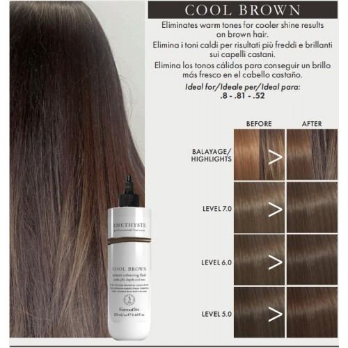 Farmavita AMETHYSTE INSTANT Colouring Fluid Cool Brown 250ml 1