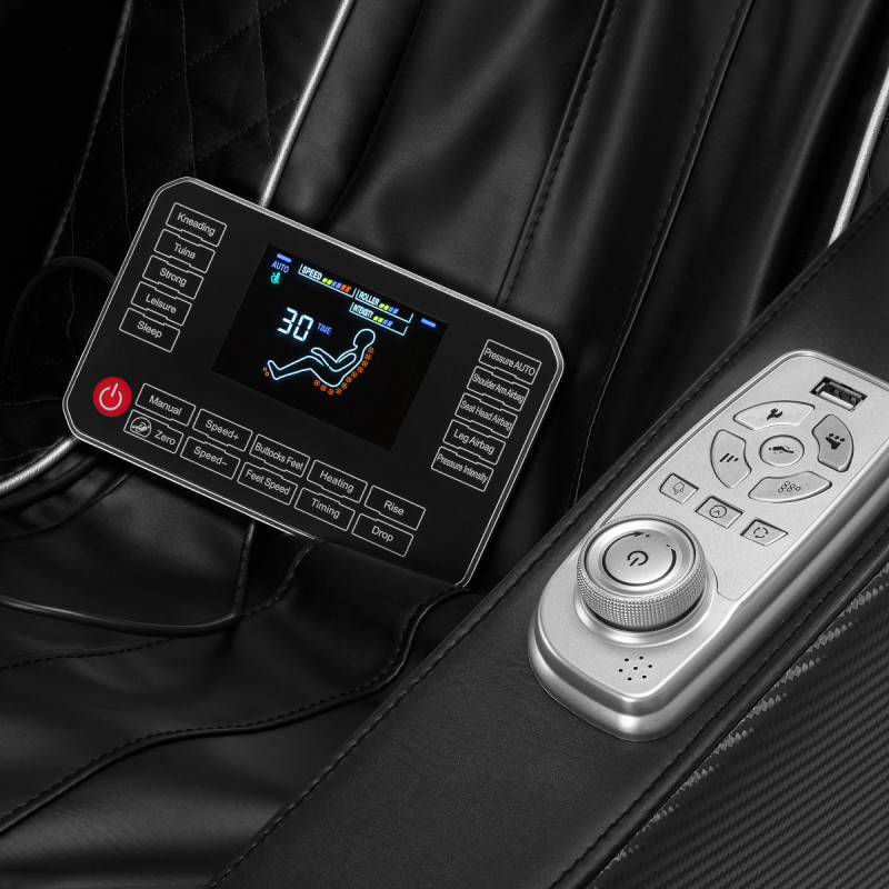 Masážne kreslo Sakura Prime 101 čierne 11