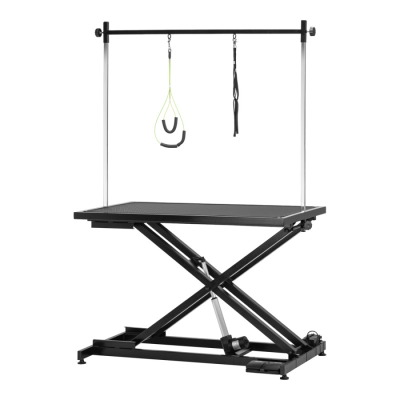 Elektrický stôl pre psích kaderníkov PAW 1 čierny 2