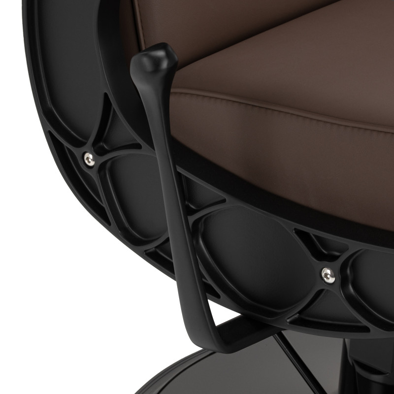 BARBERSKE KRESLO GABBIANO Continental HNEDÉ 5