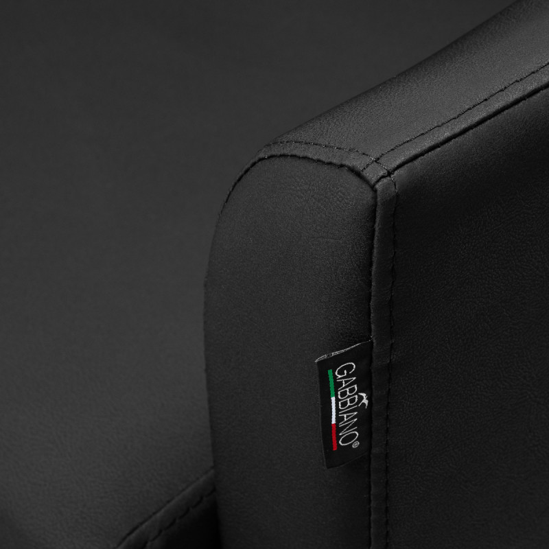 Kadernícke kreslo Gabbiano Davos čierne 5