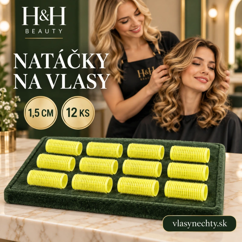 NATÁČKY NA VLASY 1,5 CM 12ks
