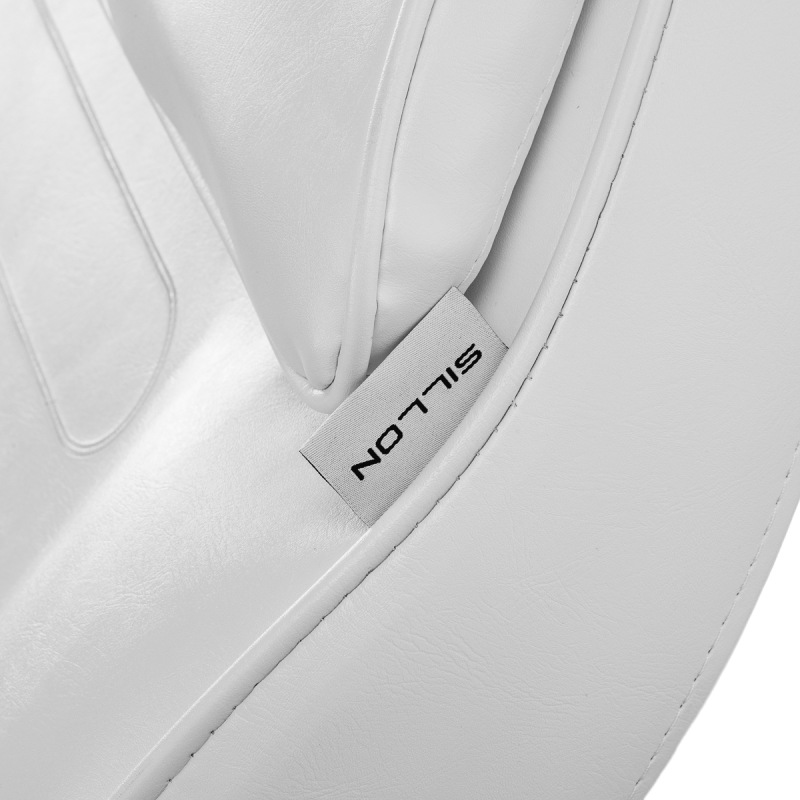 Fotel kosmetyczny hydrauliczny Sillon A 210DH z kołyską biały 13