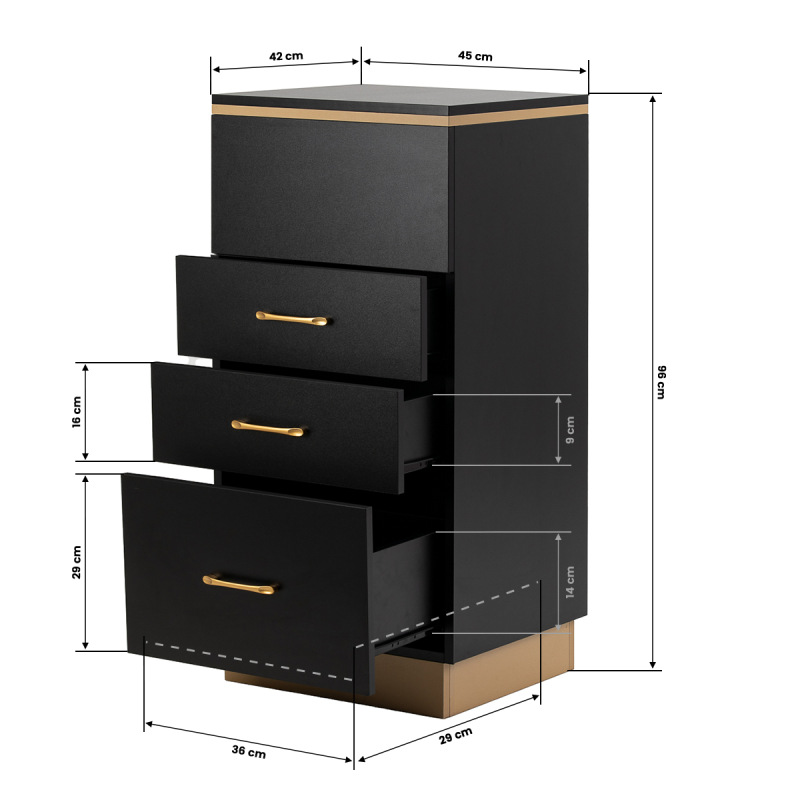 Gabbiano Kadernícky stolík 2027BG 13