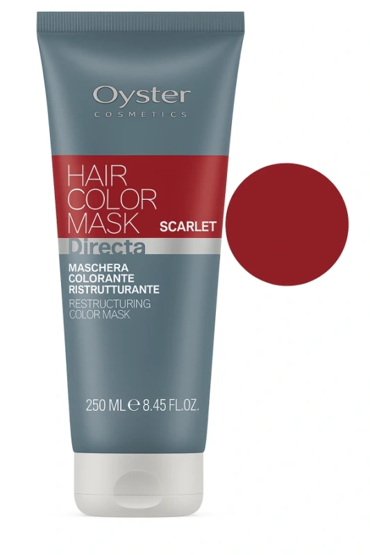 OYSTER DIRECTA REŠTRUKTURALIZAČNÁ FARBIACA MASKA Scarlet/bordová 250 ml 1