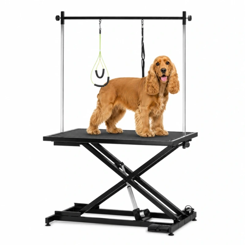 Elektrický stôl pre psích kaderníkov PAW 1 čierny 1