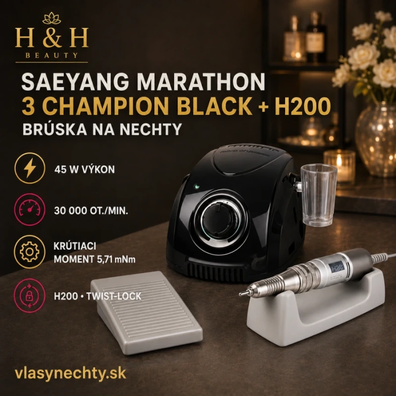 BRÚSKA NA NECHTY SEAYANG MARATHON 3 CHAMPION BLACK + H200 -  45W 9