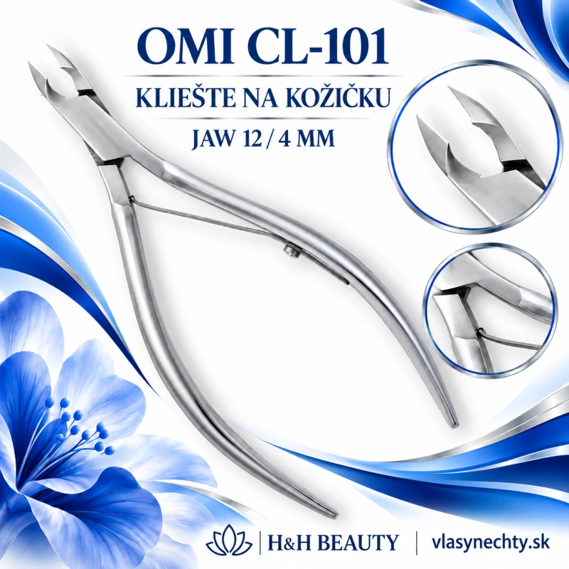 KLIEŠTE OMI CL-101 CUTICLE NIPPER JAW12/4MM