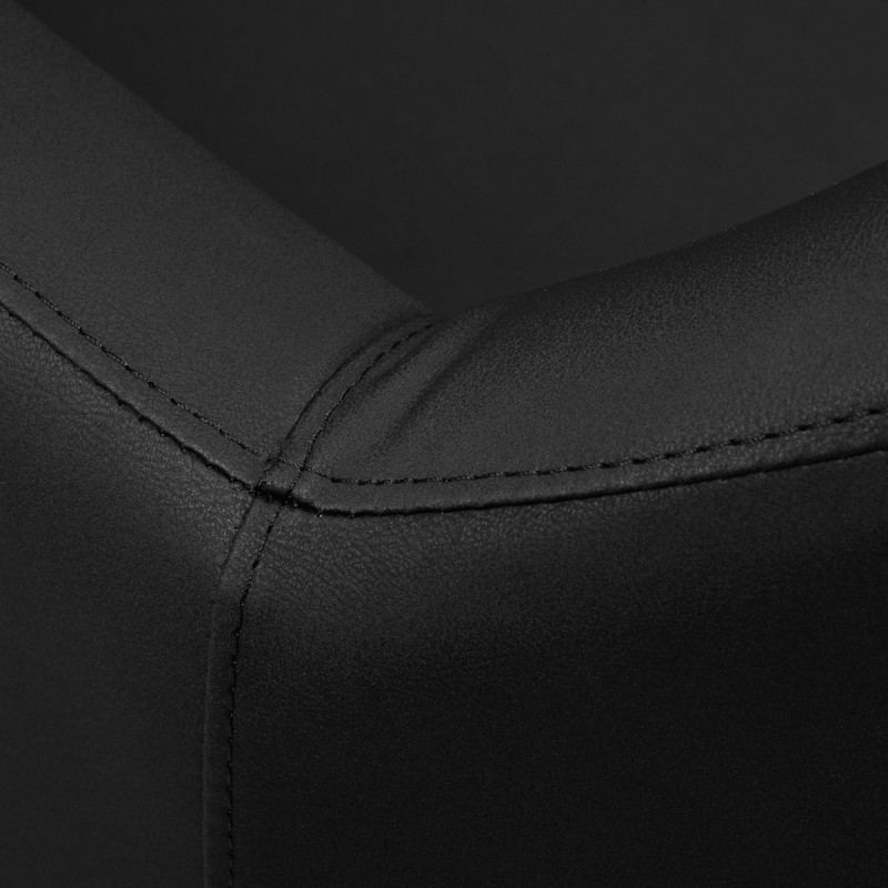 Kadernícke kreslo Gabbiano Davos čierne 4