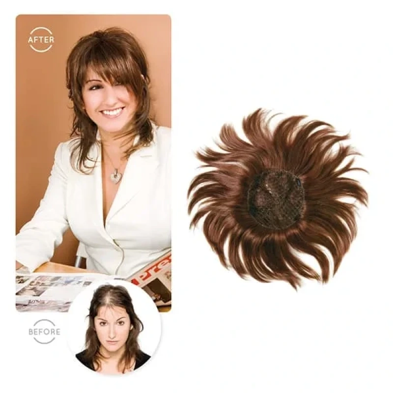 SANGRÁ HAIR – VOLUM HAIR Ručne vyrobený prírodný vlasový diel pre objem 1