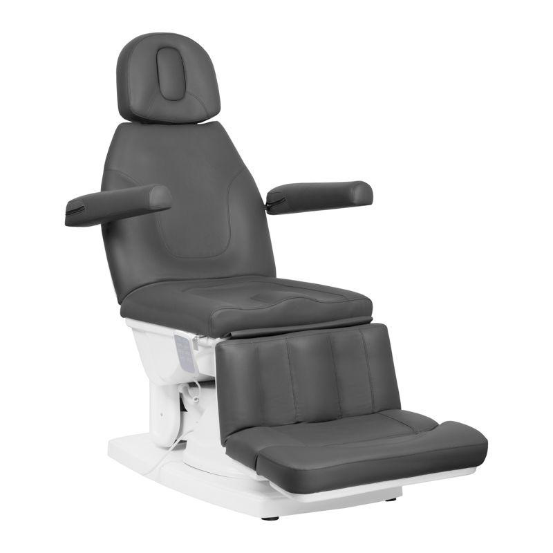 ELEKTRICKÉ KOZMETICKO PODOLOGICKÉ KRESLO 4 MOTOROVÉ ŠEDÉ 1