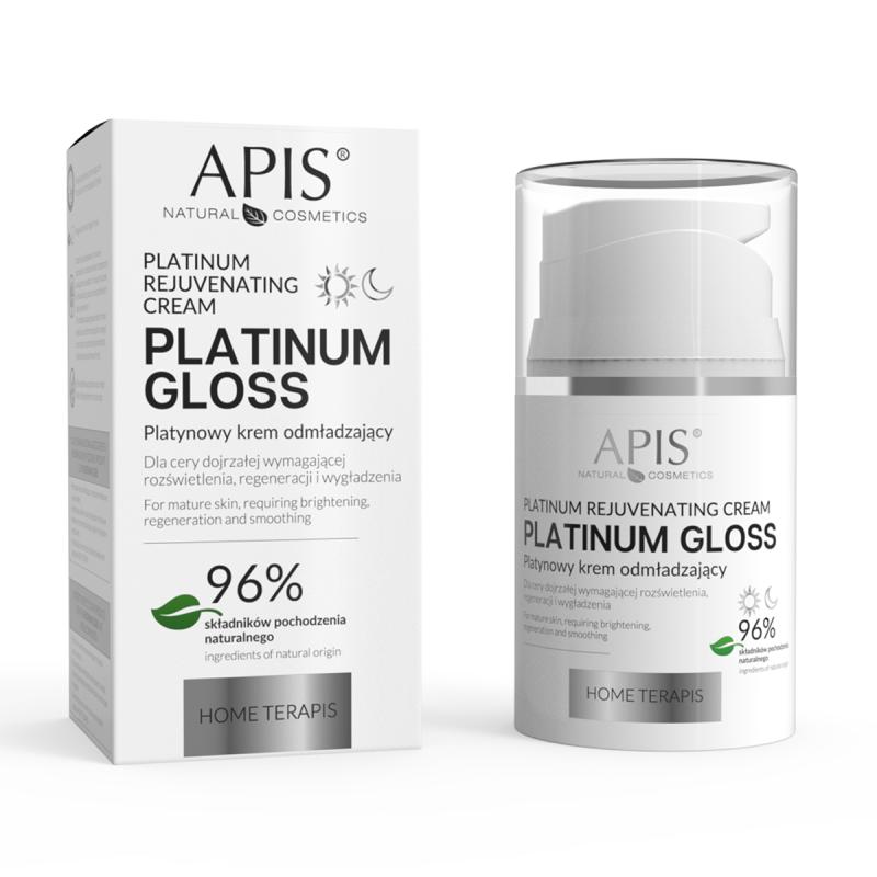 Apis home terapis platinum gloss platinum omlazující krém 50 ml