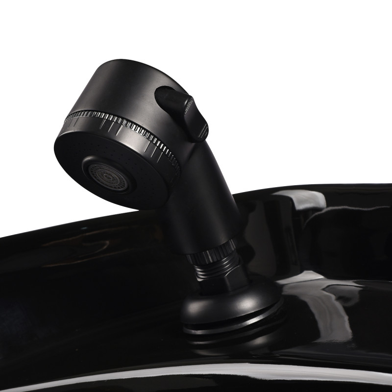 KADERNÍCKY UMÝVACÍ BOX GABBIANO Porto čierna oranžová 7