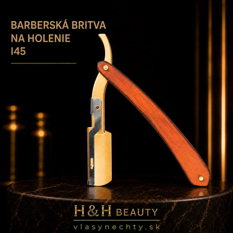 BARBERSKÁ BRITVA NA HOLENIE I45