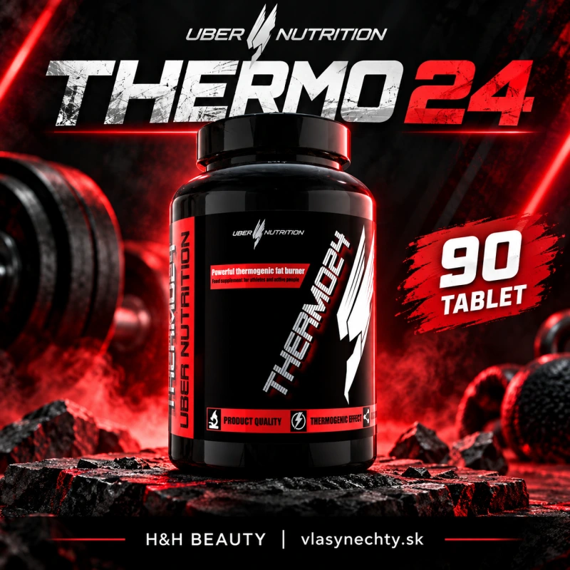 Uber Nutrition Thermo 24 - 90 tabliet - účinný a efektívny doplnok pri spaľovaní tuku....