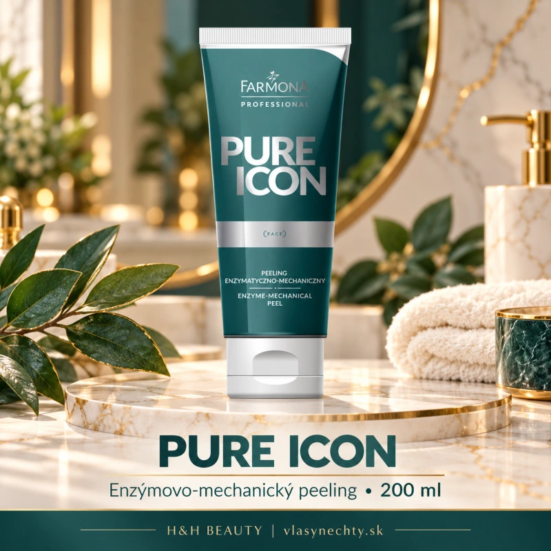 Farmona pure icon enzýmovo-mechanický peeling 200 ml