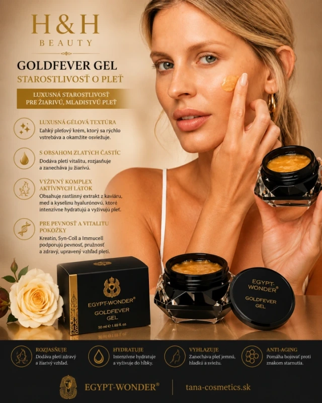 Egypt-Wonder GOLDFEVER GEL-krém 50ml 23.75 k