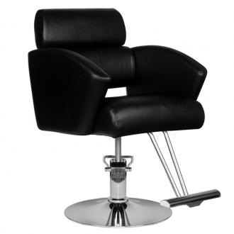 KADERNÍCKE KRESLO HAIR SYSTEM HS02 ČIERNE 7