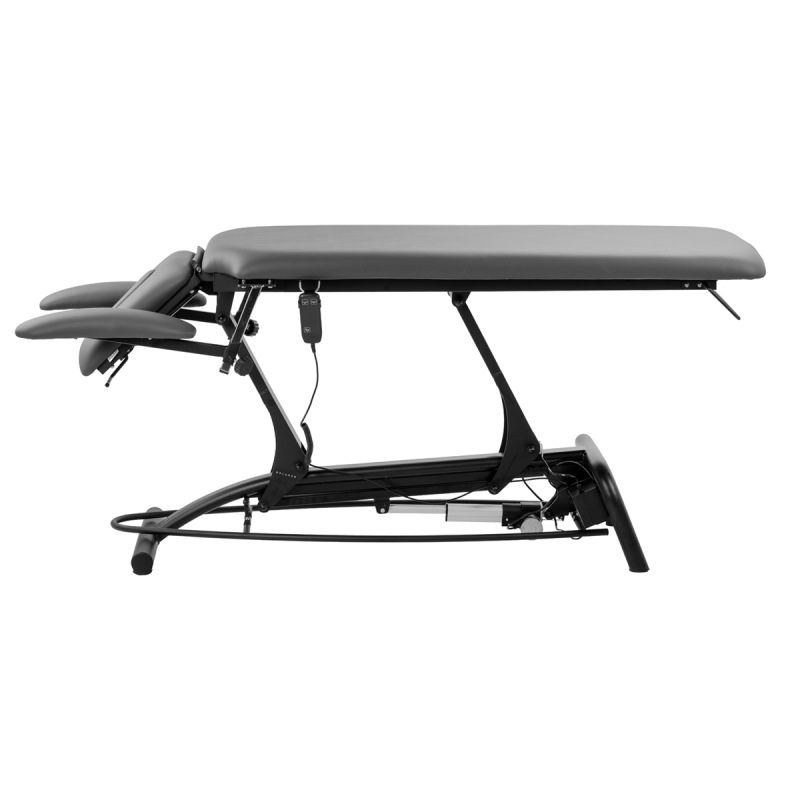 Elektrický rehabilitačný stôl na masáž a fyzioterapiu Balance Novus 4 sivý 5