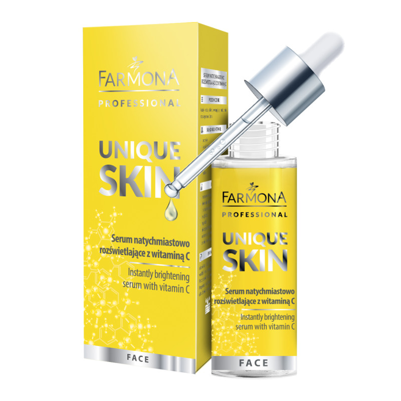 Farmona UNIQUE SKIN Serum okamžitý rozjasňovač s vitamínom C 30 ml