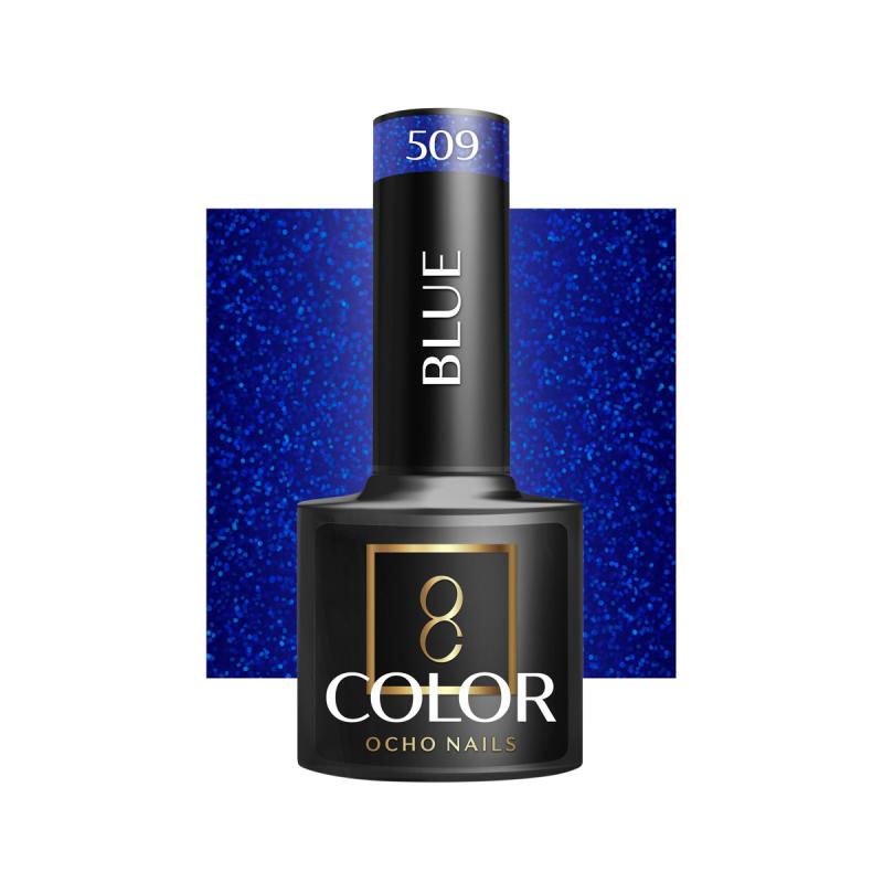 OCHO NAILS HYBRIDNÝ LAK NA NECHTY blue 509 -5 g