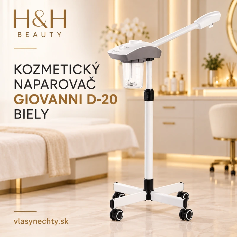 KOZMETICKÝ NAPAROVAČ Giovanni D-20 biely
