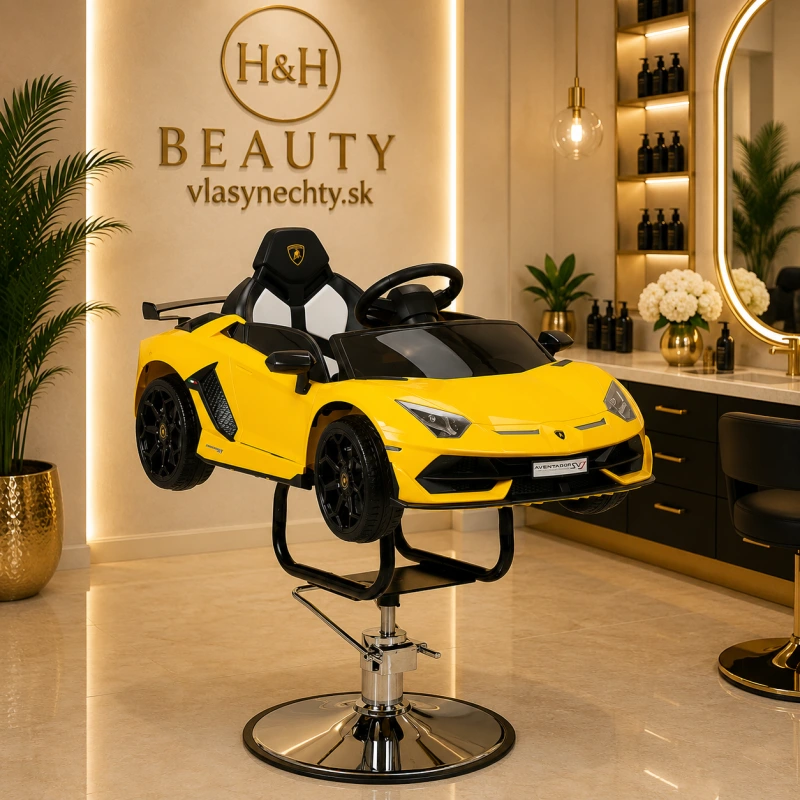 Kadernícke kreslo Gabbiano Lamborghini detské autíčko