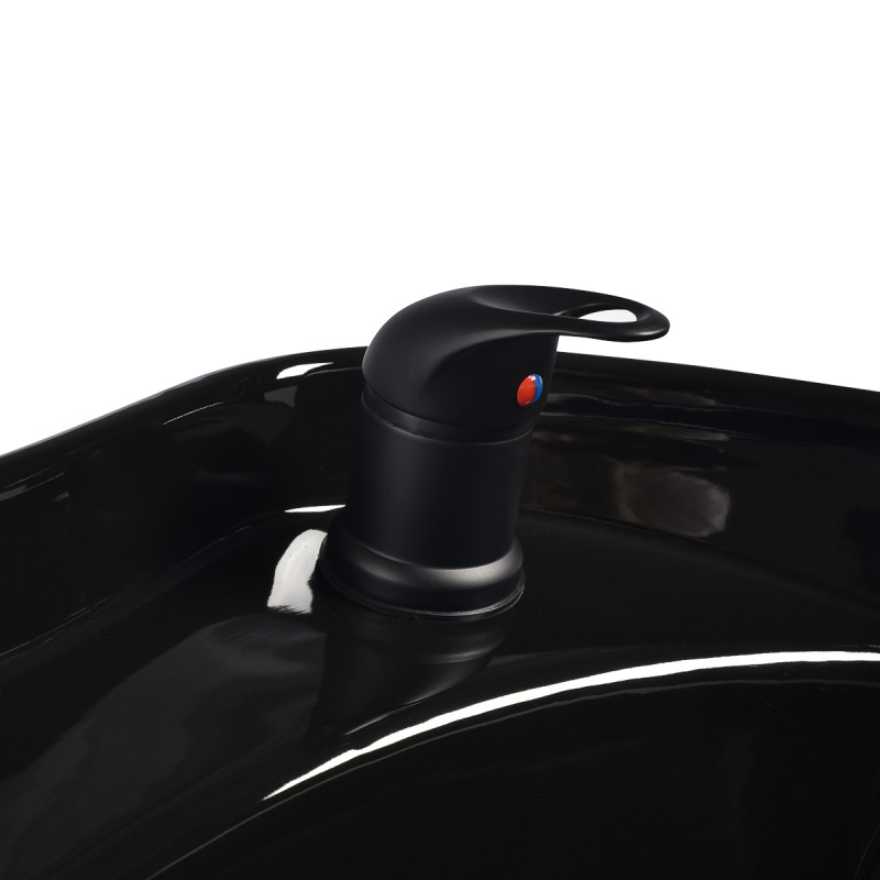 KADERNÍCKY UMÝVACÍ BOX GABBIANO Porto čierna oranžová 6