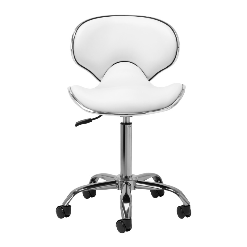 Taboret kosmetyczny Gabbiano Q-4599 biały 2