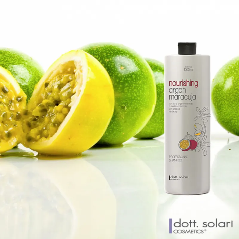 dott.solari Profesionálny výživný šampón Argan a Maracuja 1000 ml 2