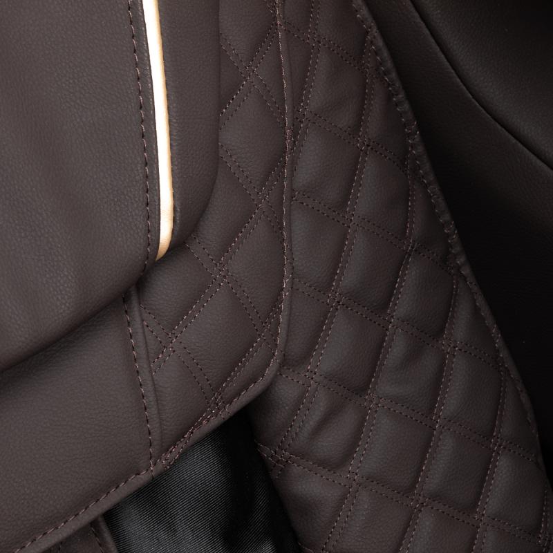 Masážne kreslo Sakura Classic 306A Drevená koža 13