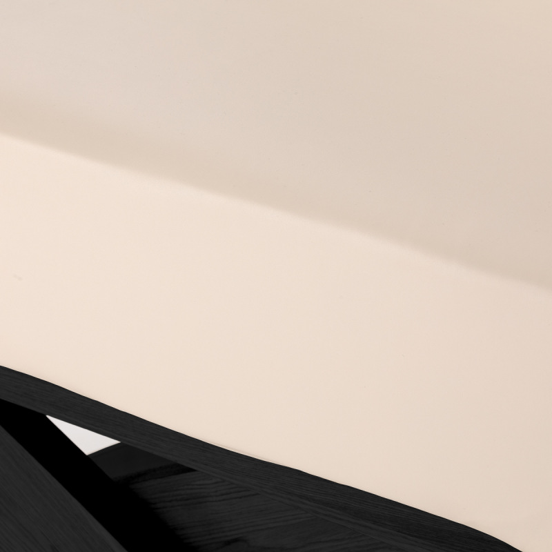 Leżanka SPA Sillon Siesta kremowa z czarną podstawą 17