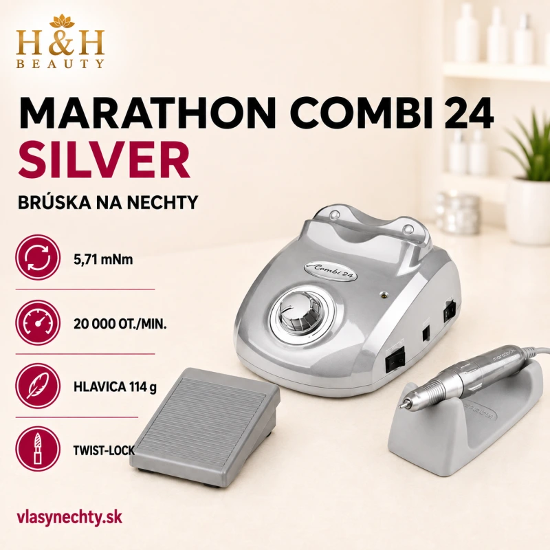 BRÚSKA NA NECHTY SAEYANG MARATHON COMBI 24 SILVER - 30 W
