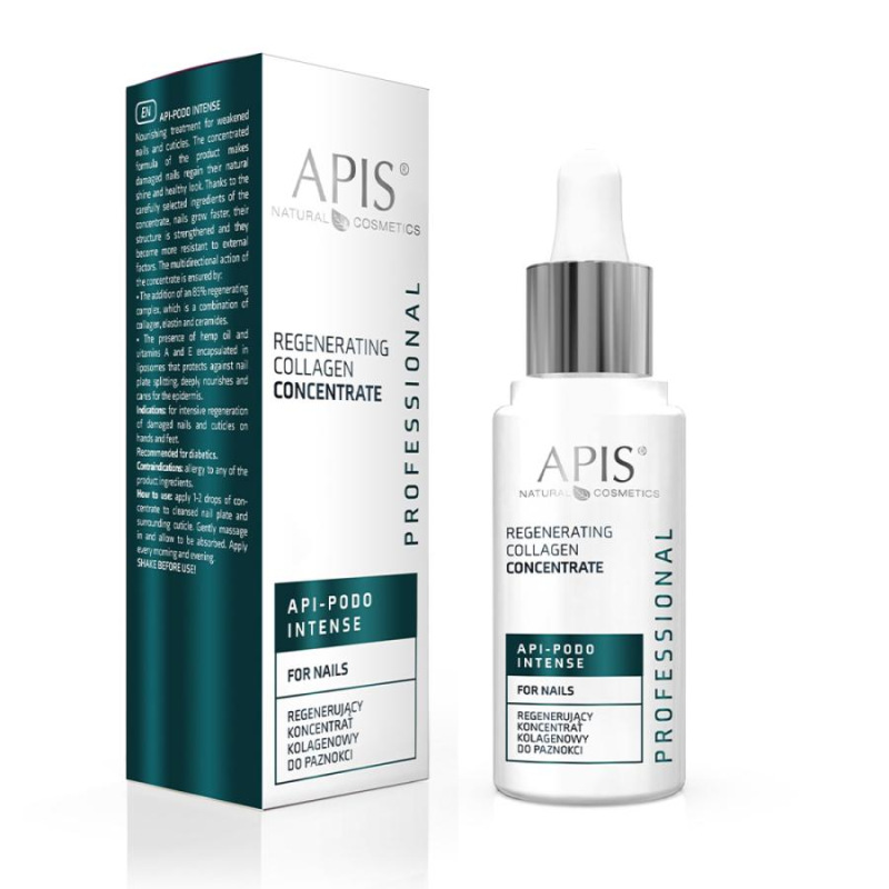 Regeneračný kolagénový koncentrát na nechty Apis Api-Podo Intense 30 ml 1