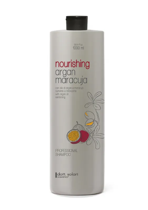 dott.solari Profesionálny výživný šampón Argan a Maracuja 1000 ml
