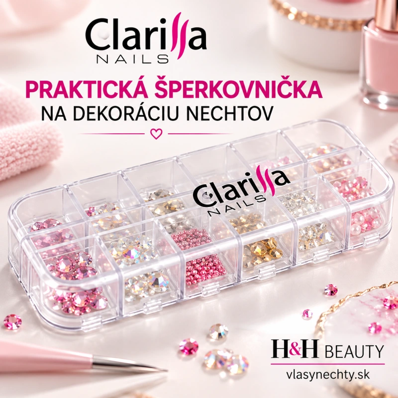 Clarissa nails praktická šperkovnička na dekoráciu